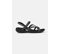 Izas Tencelle V4 Sandalias de Mujer para Verano para Senderismo y Trekking. Calzado de Caminar Deportivo y Cómodo. Sandalias Planas con 3 Ajustadores. Color Negro