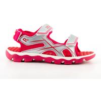 Sandalias juveniles Regatta Kota Drift para niña en plata y rosa 29