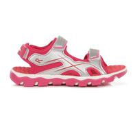 Sandalias juveniles Regatta Kota Drift para niña en plata y rosa 29