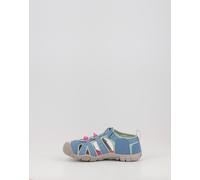 KEEN Sandalias Seacamp II CNX punta cerrada para niña Coronet Blue Hot Pink 34 EU