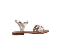 Geox - D SOZY S A, Sandalia deslizante Mujer, Lt Gold,