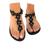 Sandalias Mujer Menorquinas Don Algodon Sandalia Barefoot De Plataforma Tacón Bajo Pala Trabajo Cross Goma Para Playa Zapatos Cuña Comodas Comodos Vestir Senderismo Tacon Ancho,Black,Negro,42