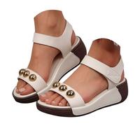 Sandalias Mujer Sandalias Mujer Comodas, Sandalia Mujers Verano Sandalias De Tira Única Antideslizantes Ajustables Plantilla Acolchada Sintético Punta Abierta Elegantes Tendencia 2026 Para Playa