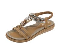 Sandalias Mujer Sandalias Mujer Verano Cómodas, Mulas De Cuero Vintage, Plataforma, Cuentos, Zapatillas Ortopédicas Prima, Zapatillas De Playa Verano Talla Mula Mujer Verano, amarillo, 40 EU