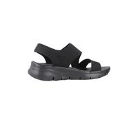 Sandalias Skechers Arch Fit Brightest Day Mujer Negro 38