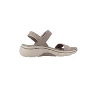 Sandalias Mujer Skechers Go Walk Arch Fit 2.0 - Taupe Textile Para Mujer MKP
