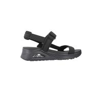 Skechers UNO Summer STAND2, Sandalia Mujer, Black, 38 EU