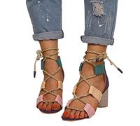 Sandalias Mujer Tacon Bajo Stilettos Damas Comoda Sandaliastacón Con Cierre De Hebilla Punta Abierta Primavera Al Aire Libre Fiesta Clásica Elegantes Moda Sexy De Tacón Alto Zapatos Para Caminar