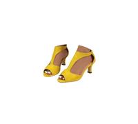 Sandalias Mujer Tacón Cuña Ajuste Ancho con Soporte de Arco - Zapatos de Piel Auténtica para Caminar con Poste en el Dedo, Calzado Ortopédico para Fascitis Plantar y Boda-Boda, Chanclas Vestir