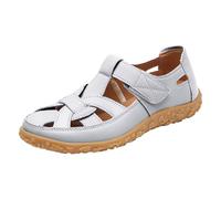 Sandalias Mujer Verano Comodas Con Puntera Cerrada Ortopédicas Zapatos Deportivas Elegantes Sandals Con Correa Al Tobillo, Estilo Bohemio, Para Playa, Informales, Cómodas, Sandalias De Gladiador