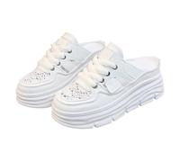 Sandalias Mujer Verano Cómodo Deporte - Sandalia Plataforma Mujer Playa Zapatos Casuales Zapatillas Transpirable Sneakers à Enfiler Zapato Plataforma Basket Tendencia Zapatilla Antideslizante