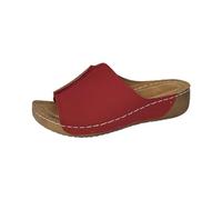 Sandalias Mujer Verano Cuña Ortopedicas Punta Abierta Comodos Antideslizantes Faciles De Combinar Pantuflas Transpirables Estilo Romano Versátil Modernos Chanclas Anatómicas Cómodas Vacaciones