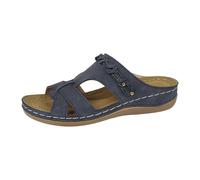 Sandalias Mujer Verano De Cuña Sandalias Con Soporte Ortopédico Chanclas De Playa Y Claquetas Piscina Playa Zapato Verano Mujer Cuñas Para Primavera Rhinestone Verano Casual Moda Vestida, azul, 39 EU