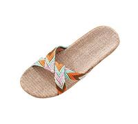 Sandalias Mujer Verano,mulas antideslizantes Planas y cómodas para uso diario Estilo informal moderno Zapatillas suaves casa Seguras con suela estable for verano per Indoor