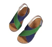 Sandalias Mujer Verano para Mujer OrtopéDicas Sandalias Comodas Antideslizantes Deportivas Zapatos de Playa con Tacón Cuña Zapatillas Trekking Senderismo Sandalia Personas De Mediana Edad y Ancianos