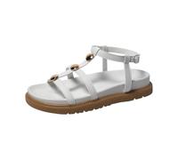 Sandalias Mujer Verano Planas con Puntera Abierta - Zapatos Verano Mujer Sandalias Piel Minimalistas Casual Único, Women Shoes Descanso Trabajo Ciudad Blanco 39