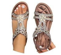 Sandalias Mujer Verano Planas Talla Negras Planta Gel Griegas Comodas De Vestir Bajas Zapato Sandalia Plana Dorada Cómodas Ancho Especial 43 Zapatos Elegantes Tacon Horma Ancha Confort Beige38
