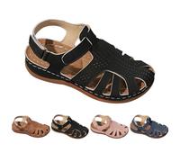 Sandalias Mujer Verano Plataforma Comodas Cerradas Sandalias De Vestir Elegantes Cuero Sandalia Romanas Punta Cerrada Hollow Out Ortopedicas Flexibles Zapatos Retro Planas Moda Boda Piscina Ofertas