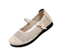 Sandalias Mujer Verano Schulterfreies Sandalias Planas Mujer Goma Montaña Chanclas Senderismo Fiesta Sandals Hebilla Confort Zapatos Playa Anchas Vêtements Chic 2026 2#Beis 37