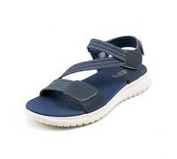 Sandalias Mujer Verano, Schulterfreies Sandalias Planas Mujer Goma Montaña Chanclas Senderismo Fiesta Sandals Hebilla Caminar Zapatos Bio Deporte Vêtements Chic 2026 Azul 38