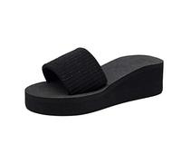 Sandalias Mujer Verano Vestir-Mujeres Toe Beach Slippers Sequin Shoe Bohemian Fashion Open Non Slip Summer Women's Slipper