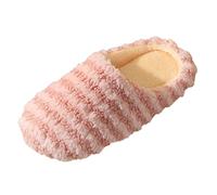 Sandalias Mujer Verano Zapatillas de Casa para Mujer Confort Algodón Antideslizante Silenciosa Temporada Otoño Invierno Primavera (45)
