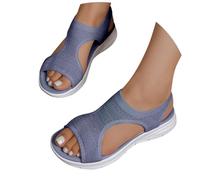 Sandalias Mujer Zapatos Verano Mujer Sandalias Comodas Calzado Barefoot Plantilla Extraible De Ortopedicos Plataforma Fascitis Plantar Ortopédicas Casual Cuerda Zapato Pies Anchos Planas Sandalia