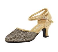 Sandalias Mujeres Latin Dance Zapatos Tacón de Baile Tacón de Baile Tacones de Fiesta Práctica de Performance Zapatos de Baile Sandalias de Baile Latino