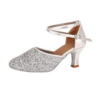 Sandalias Mujeres Latin Dance Zapatos Tacón de Baile Tacón de Baile Tacones de Fiesta Práctica de Performance Zapatos de Baile Sandalias de Baile Latino