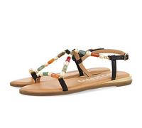 Sandalias Multicolor con Piedras y Perlas para Mujer Lasson