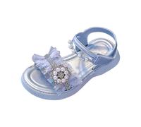Sandalias navideñas con purpurina para niñas con delicado encaje y diamantes de imitación brillantes, correa ajustable al tobillo, plantilla metálica plateada para princesas, cómoda suela plana