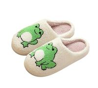 Sandalias Negras Plataforma Para Mujeres Vestidas Zapatillas de Mujer, Zapatos cómodos y esponjosos, estampado de gato lindo, punta abierta, zapatos planos de interior Calcetines Altos Rosa, verde, 45