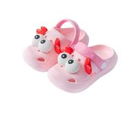 Sandalias Niña - Sandalias para niñas pequeñas y niños de material EVA suave con un bonito diseño de cangrejo transpirables cómodas y ligeras uso diario para jugar en interiores y exteriores (27)
