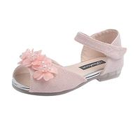 Sandalias NiñA 28,Sandalias Para NiñAs De Verano Con Suela Suave Zapatos De Baile Informales Estilo BritáNico De Moda Mary Jane Para NiñAs De 5 A 12 AñOs CóModas Para Usar A Diario Con Vestidos