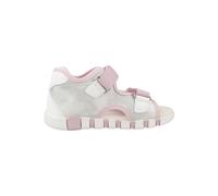 Geox - B SANDAL IUPIDOO GIR, Sandalia Bebé - Mädchen, Silver/Pink,