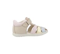 Geox - B SANDAL MACCHIA GIR, Sandalia Niñas, Lt Ivory/Lt Yellow,