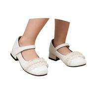 Sandalias Nina- Sandalias Playa Elegantes De Tacón con Lazo De Perlas Fiestas Y Ocasiones Especiales 2026