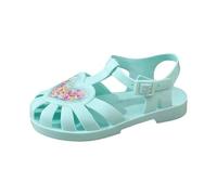 Sandalias niñas, de gelatina, con punta abierta, transpirables, ideales para la playa, con y estilo casual de verano para bebés y niños pequeños.