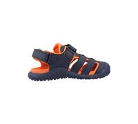 Geox J S. FUSBETTO PRO BO Sandalia, azul marino/naranja, talla 31 EU