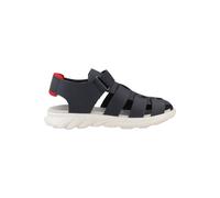 Geox J SANDAL AIRADYUM BO SANDALAS PLANAS, azul marino, 34 EU