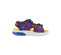 Geox - J SANDAL CIBERDRON B, Sandalia Niños, Royal/Red,
