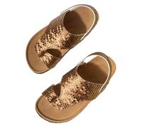 Sandalias Niños Verano- Zapatillas Playa Chanclas De Verano De Talla Grande Estilo Retro Gruesas con Lentejuelas Y Suela Tanto Uso Casual como La Playa Ligeras Y con Puntera Separada 2026