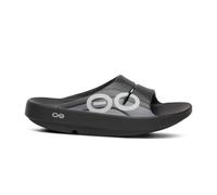 Sandalias Oofos Recovery Ooahh Sport Negro, Talla 43 - EUR
