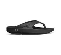 Sandalias Oofos Recovery Ooriginal Negro Unisex, Talla 45 - EUR