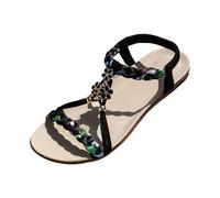 Sandalias ortopédicas de plataforma casual para mujer sandalias playa mujer cuña mujer con banda cruzada zapatillas de verano anatómicas cómodas hechas en Italia, Le Noir, 42 EU Étroit