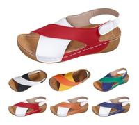 Sandalias ortopédicas para el tiempo libre, sandalias de plataforma para mujer, ultra cómodas, antideslizantes, sandalias de playa con tacón de cuña, sandalias transpirables para el aire libre