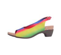 Sandalias ortopédicas para mujer con ajuste de arco del Reino Unido, transpirables, cómodas, de malla, huecas, de ajuste ancho, para fascitis plantar, salidas de verano, caminatas por la ciudad