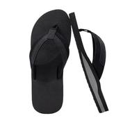 Sandalias ortopédicas para mujer con plantilla, chanclas para mujer, tela negra, soporte para arco, sandalias suaves, zapatillas planas, zapatos para caminar, zapatillas ligeras, punta redonda, Negro