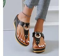 Sandalias Ortopédicas para Mujer con Soporte para El Arco Cómodas Zapatos Correctores De Juanetes Chancletas De Cuña Informales A La Moda Sandalias con Punta Abierta,001,39EU