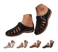 Sandalias ortopédicas para mujer de verano 2026 Chanclas cerradas cómodas suaves zapatos ortopédicos transpirables lavables sandalias caminata elegantes zapatos casuales para senderismo, playa y